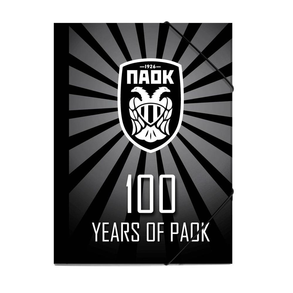 ELASTIC FOLDER 25X35CM PAOK.