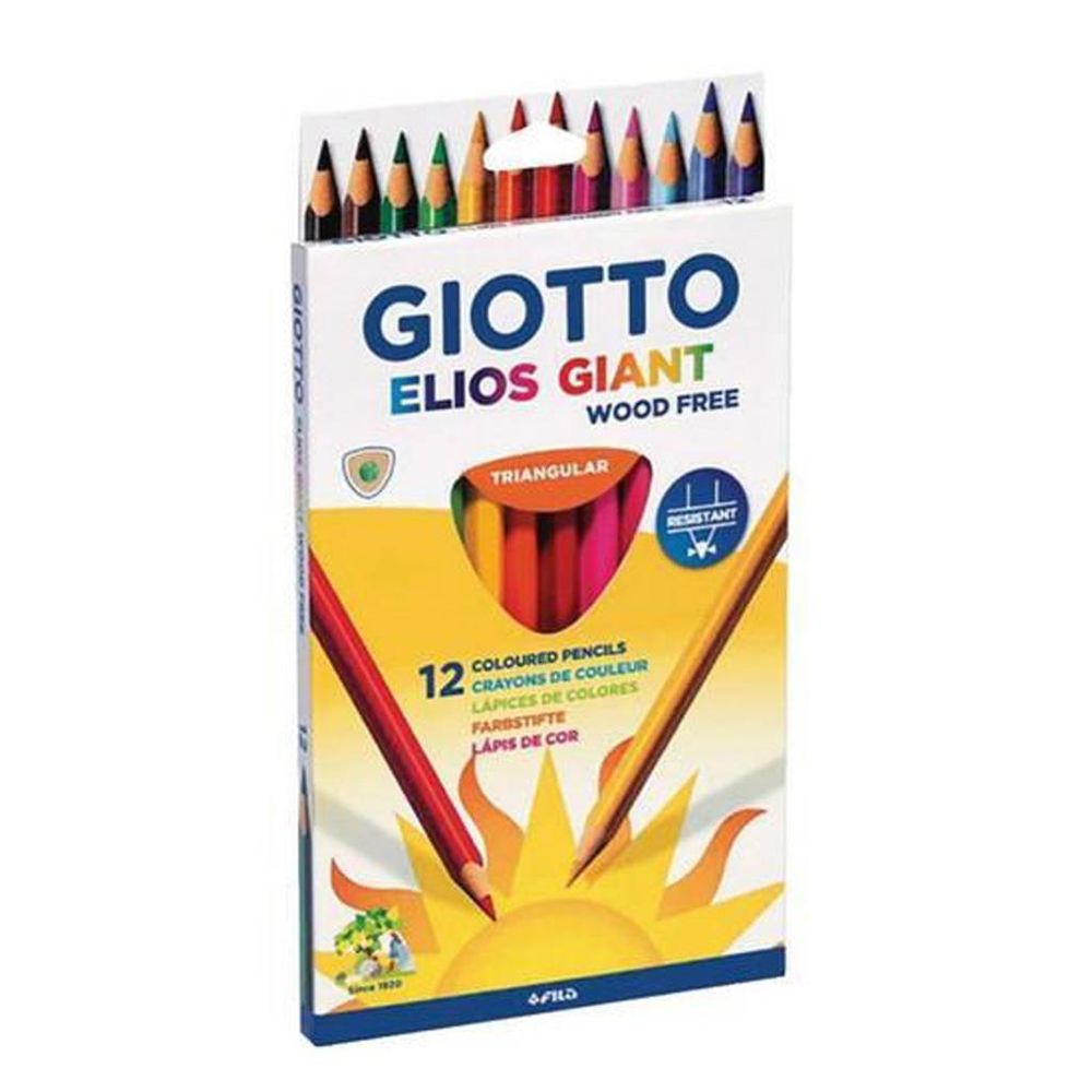 GIOTTO ELIOS GIANT WOODFREE HANGABLE BOX 12 PCS