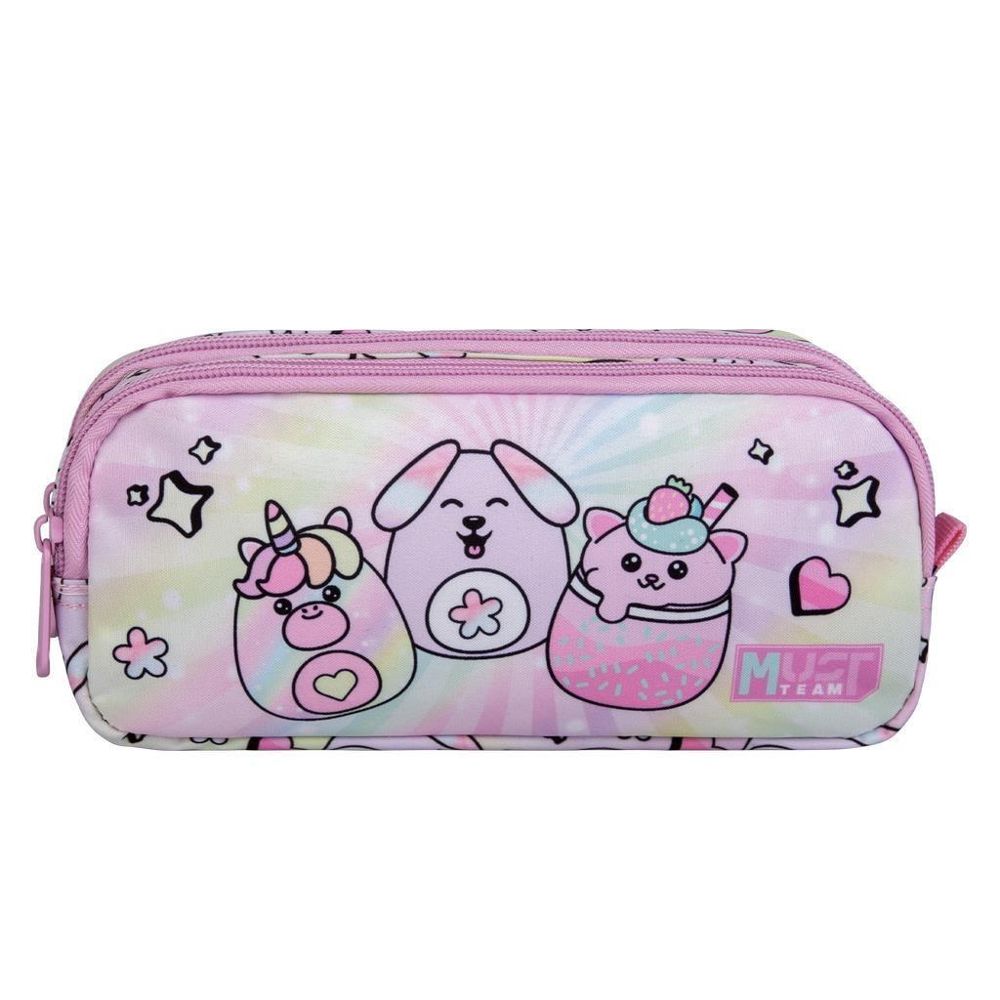 School Pencil Case Barrel Must Team Squishcuties 2 Cases