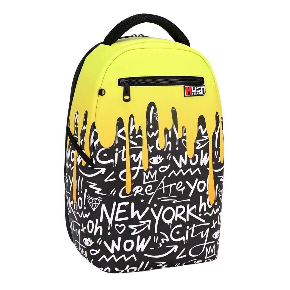 Teen Backpack Must Team Art Flute Letter Doodle 1 Main Case