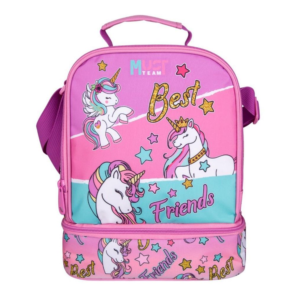 Lunch Bag Insulated Must Team Yummy Unicorn 2 Compartments