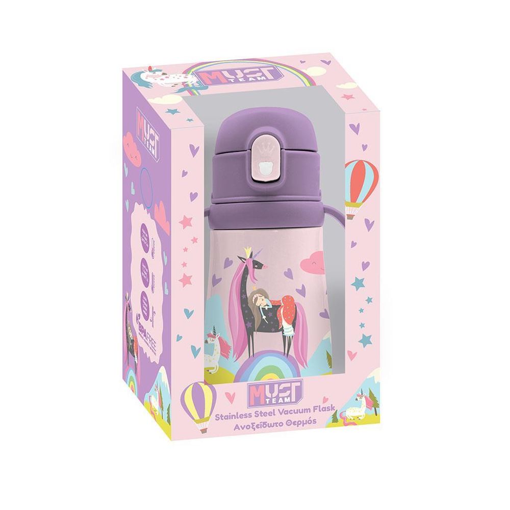 Vacuum Flask Stainless Steel Must Team Fairy 350 ml