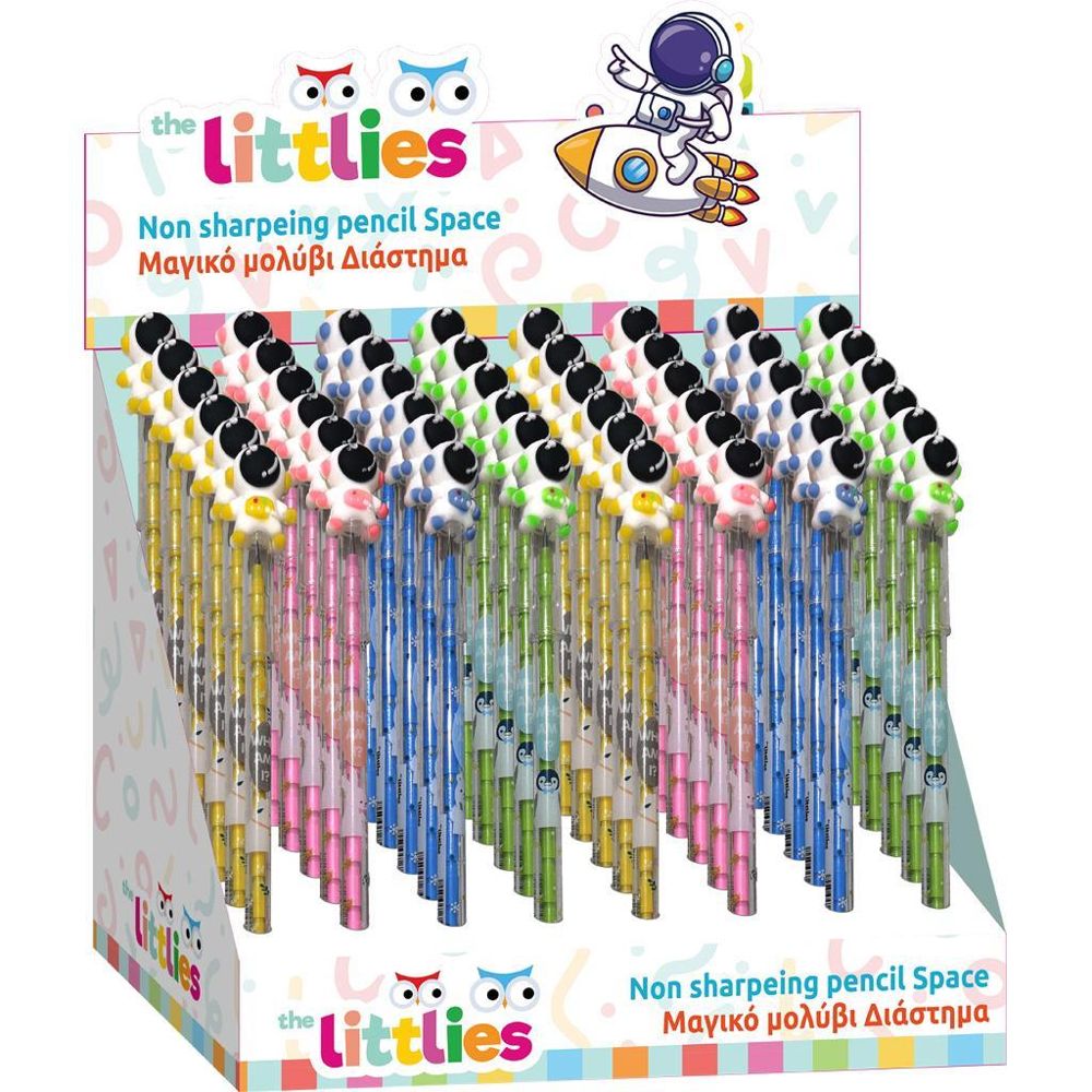 NON SHARPENING SPACE DIFFERENT COLORS THE LITTLIES